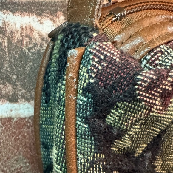 Vintage Mitzi Floral Tapestry Gramma Chic Purse - Picture 9 of 9